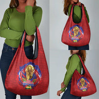 Haiti Grenadye Alaso Grocery Bag Red Nou Retounen Anko 1974-2026 - Wonder Print Shop
