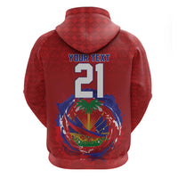 Custom Haiti Grenadye Alaso Hoodie Red Nou Retounen Anko 1974-2026 - Wonder Print Shop