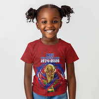 Custom Haiti Grenadye Alaso Kid T shirt Red Nou Retounen Anko 1974-2026 - Wonder Print Shop