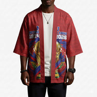 Custom Haiti Grenadye Alaso Kimono Red Nou Retounen Anko 1974-2026 - Wonder Print Shop
