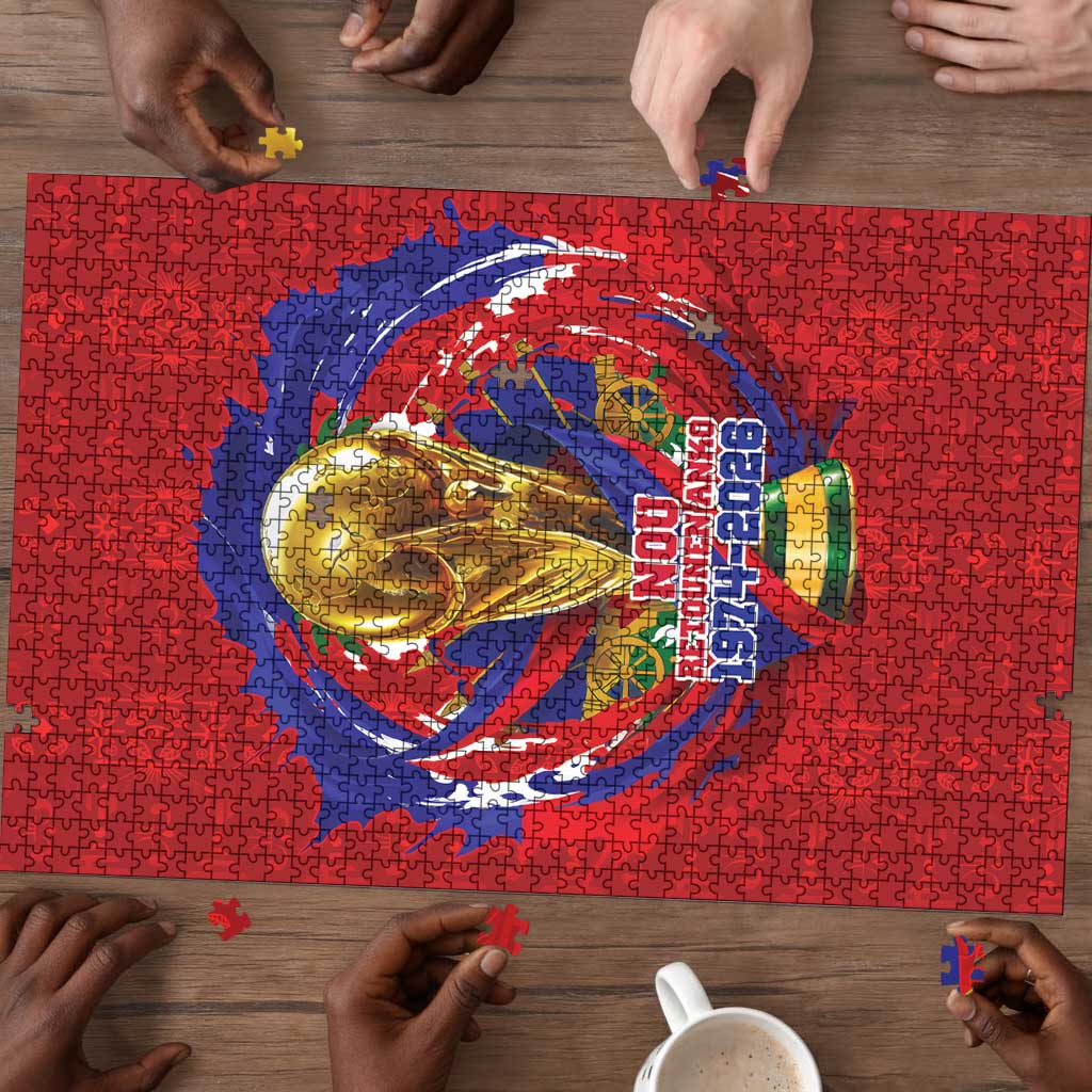 Haiti Grenadye Alaso Puzzle Red Nou Retounen Anko 1974-2026 - Wonder Print Shop