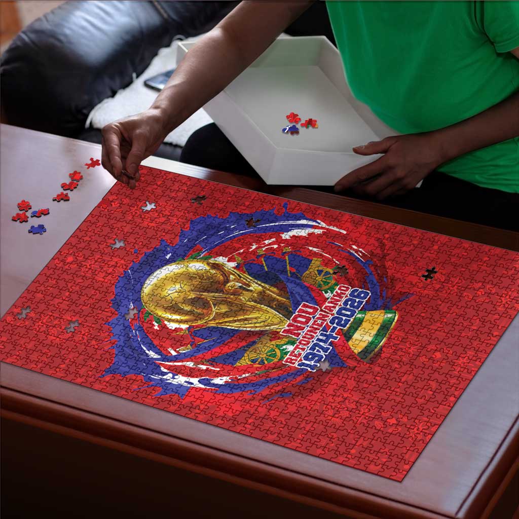Haiti Grenadye Alaso Puzzle Red Nou Retounen Anko 1974-2026 - Wonder Print Shop