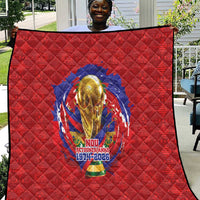 Haiti Grenadye Alaso Quilt Red Nou Retounen Anko 1974-2026 - Wonder Print Shop
