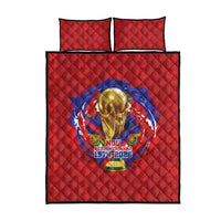 Haiti Grenadye Alaso Quilt Bed Set Red Nou Retounen Anko 1974-2026 - Wonder Print Shop