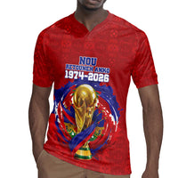 Custom Haiti Grenadye Alaso Rugby Jersey Red Nou Retounen Anko 1974-2026 - Wonder Print Shop