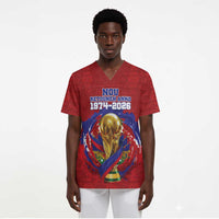 Custom Haiti Grenadye Alaso Scrub Top Red Nou Retounen Anko 1974-2026 - Wonder Print Shop