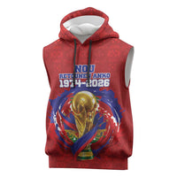 Custom Haiti Grenadye Alaso Sleeveless Hoodie Red Nou Retounen Anko 1974-2026 - Wonder Print Shop