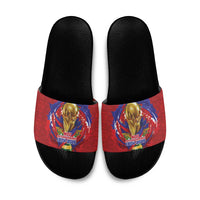 Haiti Grenadye Alaso Slide Sandals Red Nou Retounen Anko 1974-2026 - Wonder Print Shop
