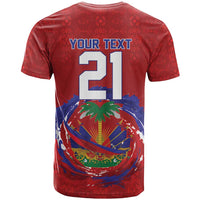 Custom Haiti Grenadye Alaso T shirt Red Nou Retounen Anko 1974-2026 - Wonder Print Shop