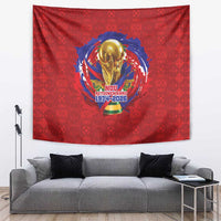 Haiti Grenadye Alaso Tapestry Red Nou Retounen Anko 1974-2026 - Wonder Print Shop