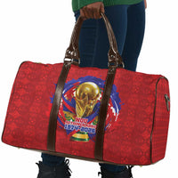 Haiti Grenadye Alaso Travel Bag Red Nou Retounen Anko 1974-2026 - Wonder Print Shop