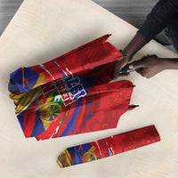 Haiti Grenadye Alaso Umbrella Red Nou Retounen Anko 1974-2026 - Wonder Print Shop