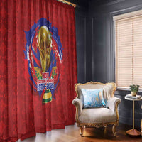Haiti Grenadye Alaso Window Curtain Red Nou Retounen Anko 1974-2026 - Wonder Print Shop