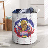 Haiti Grenadye Alaso Laundry Basket White Nou Retounen Anko 1974-2026 - Wonder Print Shop