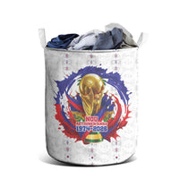 Haiti Grenadye Alaso Laundry Basket White Nou Retounen Anko 1974-2026 - Wonder Print Shop