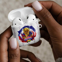 Haiti Grenadye Alaso AirPods Case White Nou Retounen Anko 1974-2026 - Wonder Print Shop