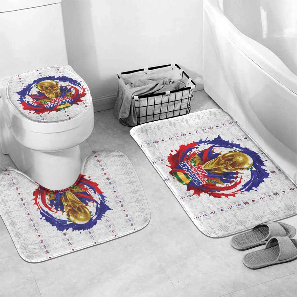 Haiti Grenadye Alaso Bathroom Set White Nou Retounen Anko 1974-2026 - Wonder Print Shop