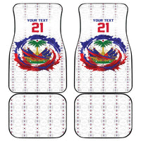 Custom Haiti Grenadye Alaso Car Mats White Nou Retounen Anko 1974-2026 - Wonder Print Shop