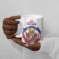 Custom Haiti Grenadye Alaso Ceramic Mug White Nou Retounen Anko 1974-2026 - Wonder Print Shop