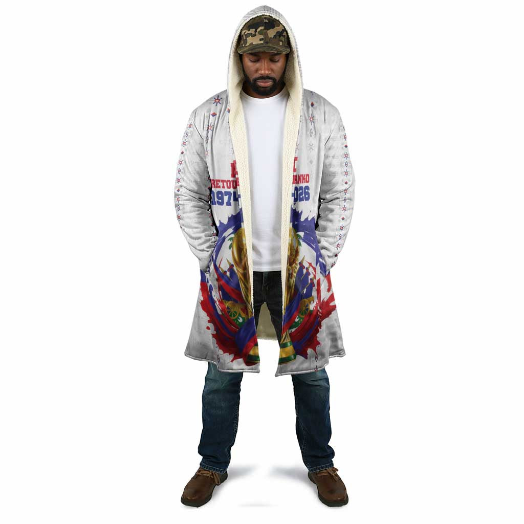 Custom Haiti Grenadye Alaso Cloak White Nou Retounen Anko 1974-2026 - Wonder Print Shop