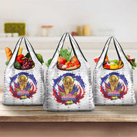 Haiti Grenadye Alaso Grocery Bag White Nou Retounen Anko 1974-2026 - Wonder Print Shop