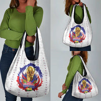 Haiti Grenadye Alaso Grocery Bag White Nou Retounen Anko 1974-2026 - Wonder Print Shop