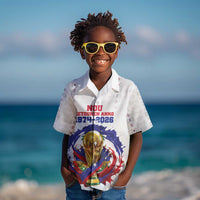 Custom Haiti Grenadye Alaso Kid Hawaiian Shirt White Nou Retounen Anko 1974-2026 - Wonder Print Shop
