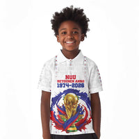 Custom Haiti Grenadye Alaso Kid Polo Shirt White Nou Retounen Anko 1974-2026 - Wonder Print Shop