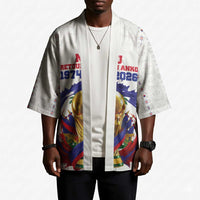 Custom Haiti Grenadye Alaso Kimono White Nou Retounen Anko 1974-2026 - Wonder Print Shop