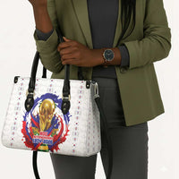 Haiti Grenadye Alaso Leather Bag White Nou Retounen Anko 1974-2026 - Wonder Print Shop