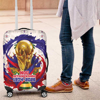 Haiti Grenadye Alaso Luggage Cover White Nou Retounen Anko 1974-2026 - Wonder Print Shop