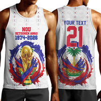 Custom Haiti Grenadye Alaso Men Tank Top White Nou Retounen Anko 1974-2026 - Wonder Print Shop