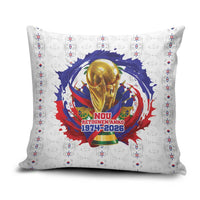 Haiti Grenadye Alaso Pillow Cover White Nou Retounen Anko 1974-2026 - Wonder Print Shop