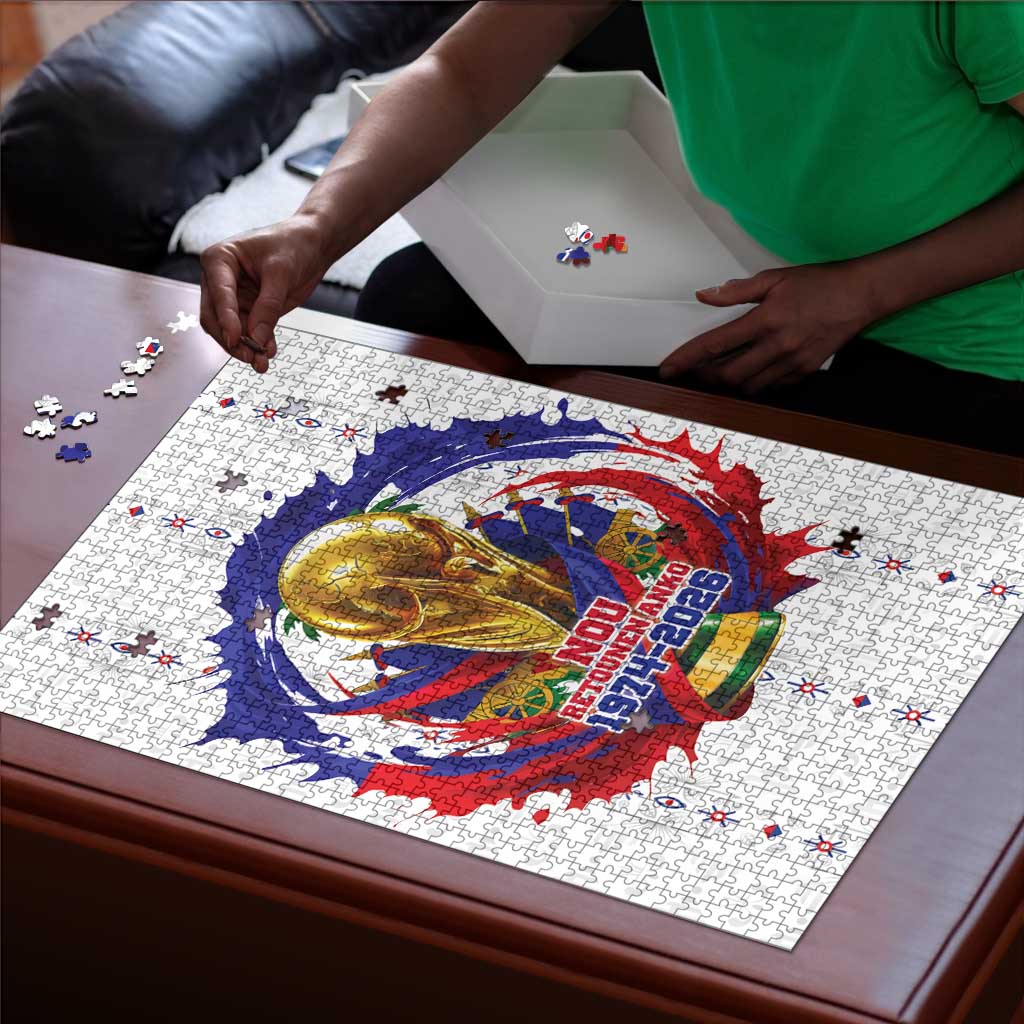 Haiti Grenadye Alaso Puzzle White Nou Retounen Anko 1974-2026 - Wonder Print Shop