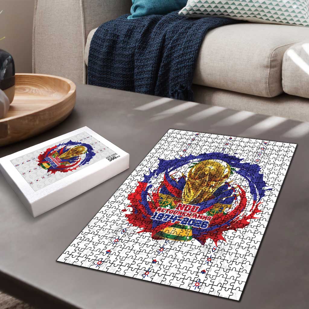 Haiti Grenadye Alaso Puzzle White Nou Retounen Anko 1974-2026 - Wonder Print Shop