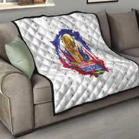Haiti Grenadye Alaso Quilt White Nou Retounen Anko 1974-2026 - Wonder Print Shop