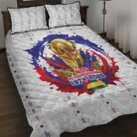 Haiti Grenadye Alaso Quilt Bed Set White Nou Retounen Anko 1974-2026 - Wonder Print Shop