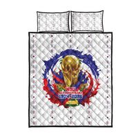 Haiti Grenadye Alaso Quilt Bed Set White Nou Retounen Anko 1974-2026 - Wonder Print Shop