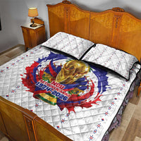 Haiti Grenadye Alaso Quilt Bed Set White Nou Retounen Anko 1974-2026 - Wonder Print Shop