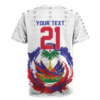 Custom Haiti Grenadye Alaso Rugby Jersey White Nou Retounen Anko 1974-2026 - Wonder Print Shop