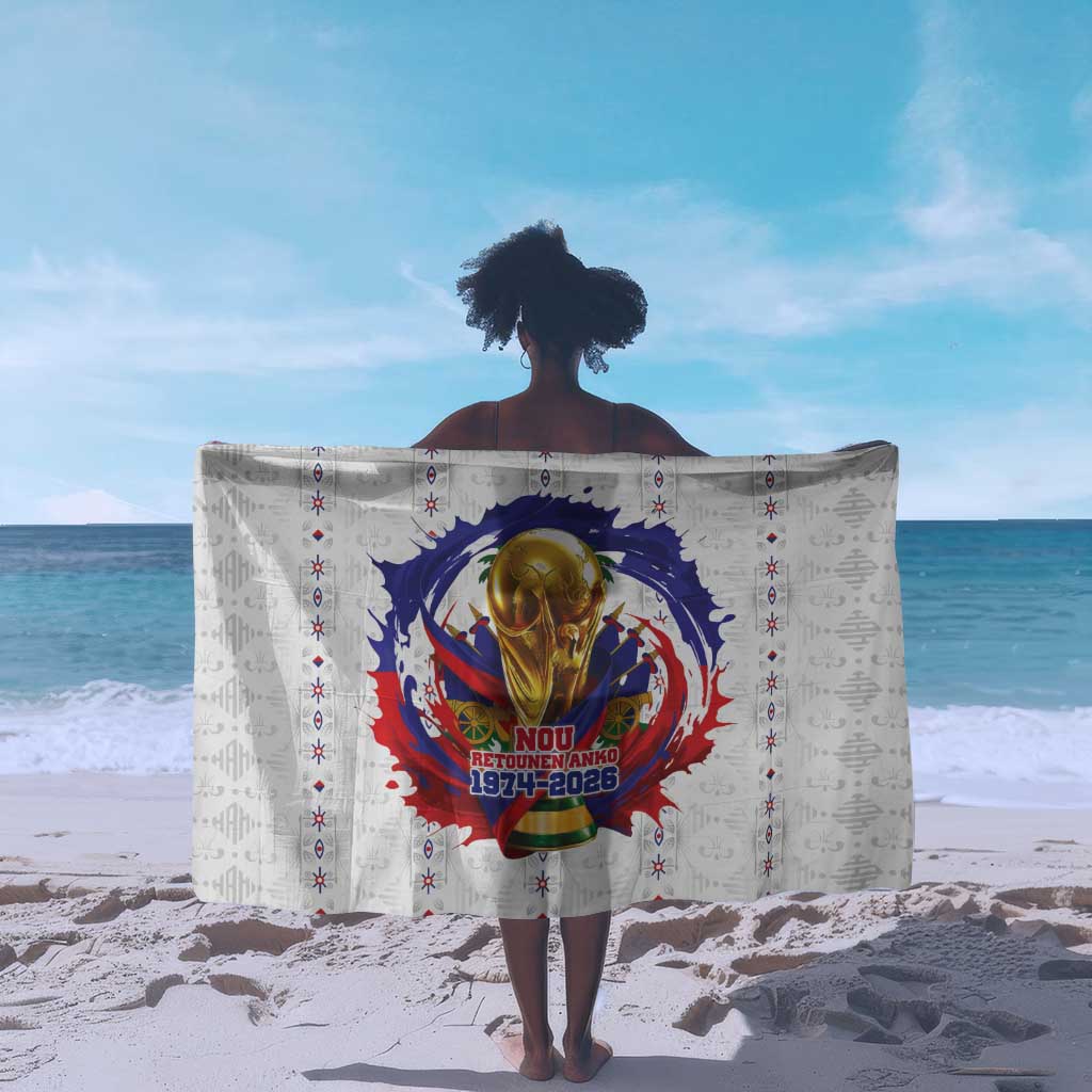 Haiti Grenadye Alaso Sarong White Nou Retounen Anko 1974-2026 - Wonder Print Shop