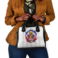 Haiti Grenadye Alaso Shoulder Handbag White Nou Retounen Anko 1974-2026 - Wonder Print Shop