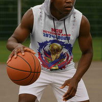 Custom Haiti Grenadye Alaso Sleeveless Hoodie White Nou Retounen Anko 1974-2026 - Wonder Print Shop
