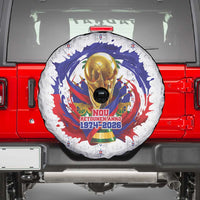 Haiti Grenadye Alaso Spare Tire Cover White Nou Retounen Anko 1974-2026 - Wonder Print Shop
