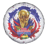 Haiti Grenadye Alaso Spare Tire Cover White Nou Retounen Anko 1974-2026 - Wonder Print Shop