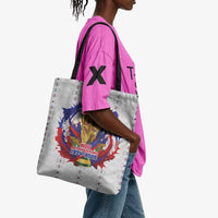 Haiti Grenadye Alaso Tote Bag White Nou Retounen Anko 1974-2026 - Wonder Print Shop