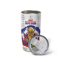 Custom Haiti Grenadye Alaso Tumbler Cup White Nou Retounen Anko 1974-2026 - Wonder Print Shop