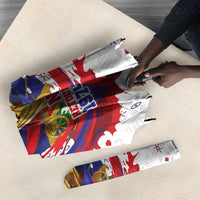 Haiti Grenadye Alaso Umbrella White Nou Retounen Anko 1974-2026 - Wonder Print Shop