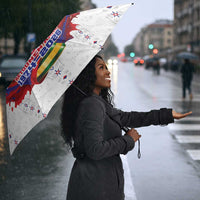 Haiti Grenadye Alaso Umbrella White Nou Retounen Anko 1974-2026 - Wonder Print Shop