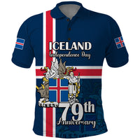 Iceland Polo Shirt Icelandic National Day - Wonder Print Shop